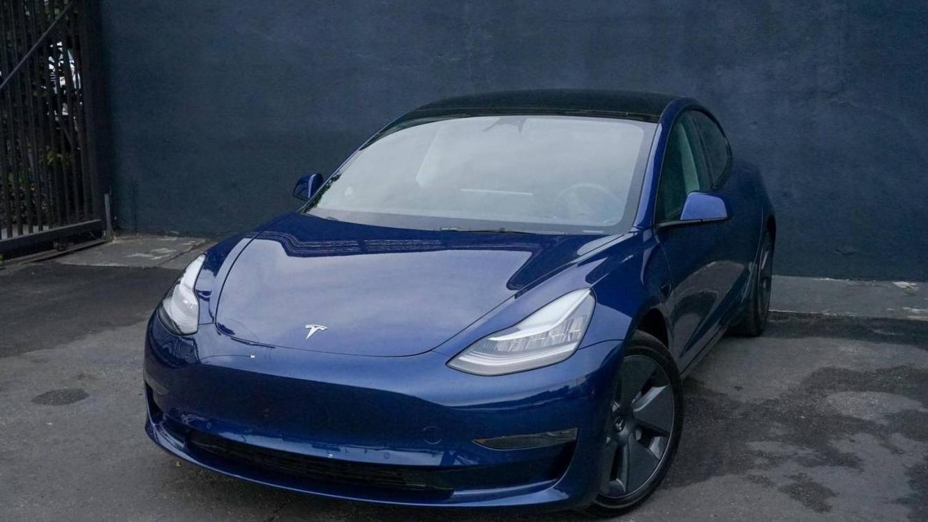 TESLA MODEL 3 2022 5YJ3E1EAXNF293596 image